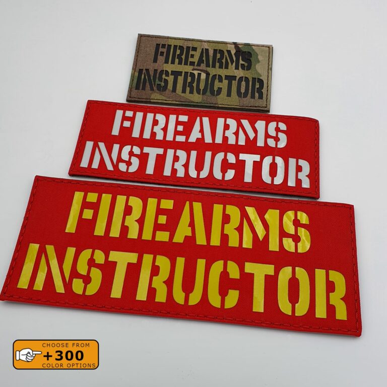 Firearms Instructor NRA Panel Patch【GET IT NOW!】