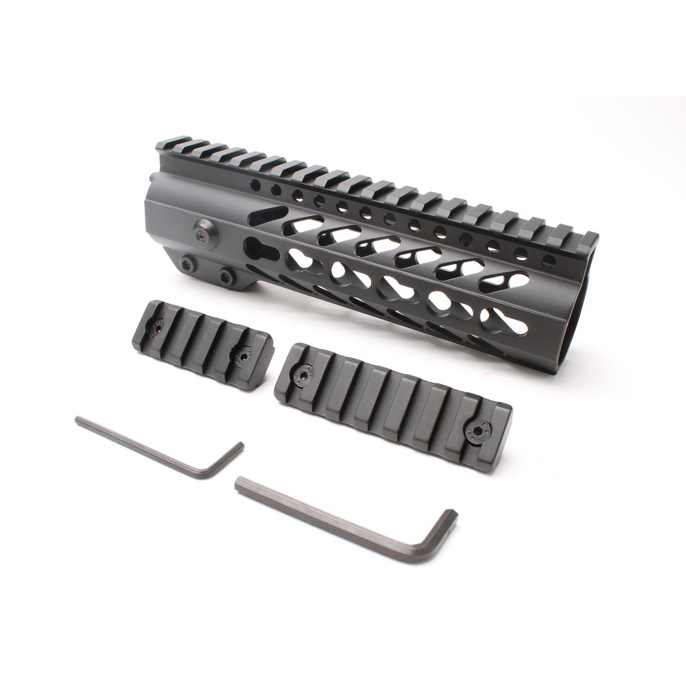 AR15 Keymod 7" Super Slim Light Keymod Free Float Handguard