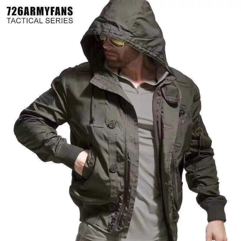 726 GEAR Army Fan Chunqiu New Air Force Bomber Single Jacket Tactical