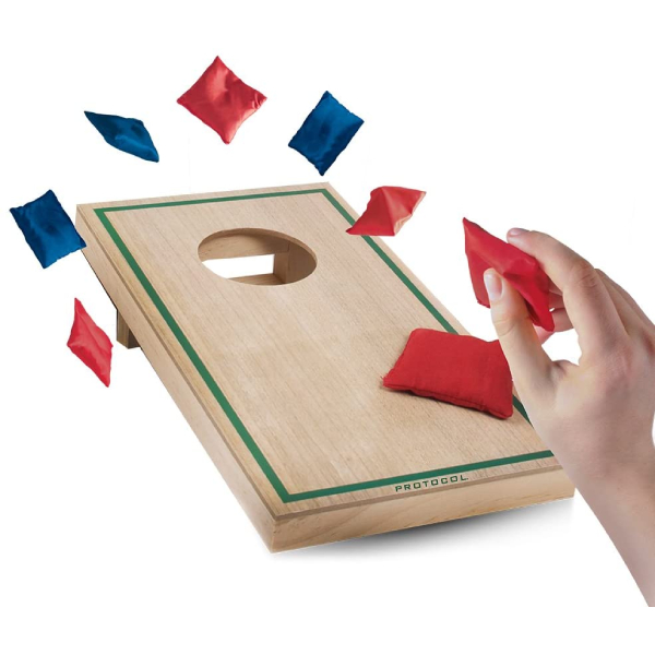 Protocol Winning Aim Desktop Bean Bag Toss Game Tactical Trading