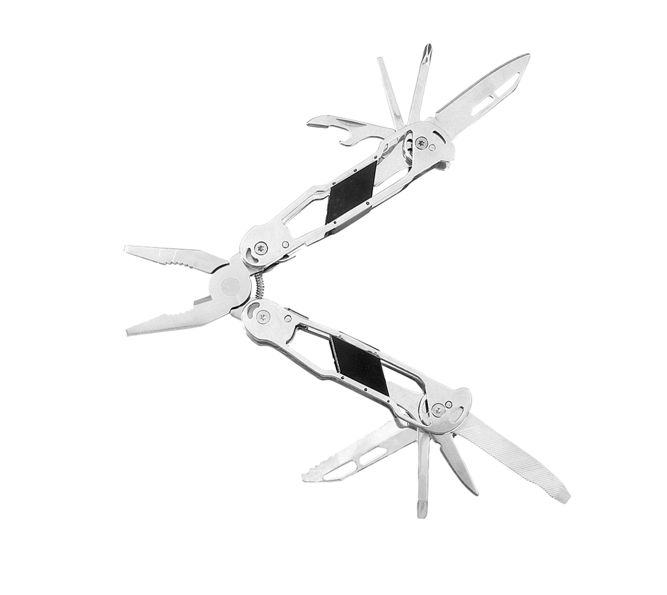 Navaja multiherramienta pinza 9 usos cromada Táctico Reynosa