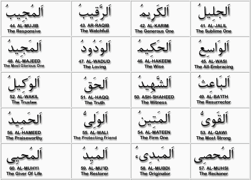 Tahun lalu ikutan rekaman pelafalan 99 asmaul husna ini. Asmaul Husna 99 Names Allah