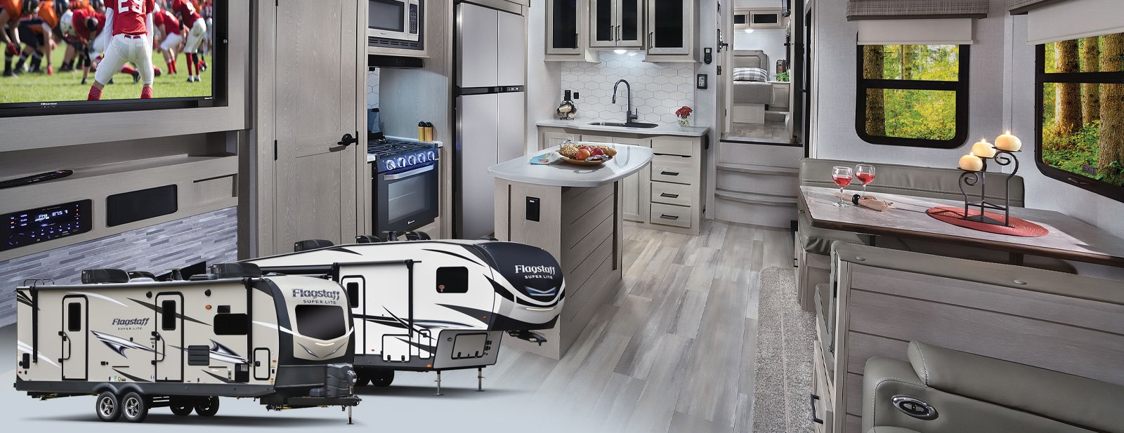 Flagstaff Super Lite Travel Trailers and Fifth Wheels Alberta Parkview RV