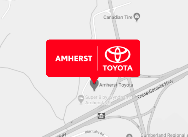 Toyota dealer in Amherst (near Moncton) Amherst Toyota