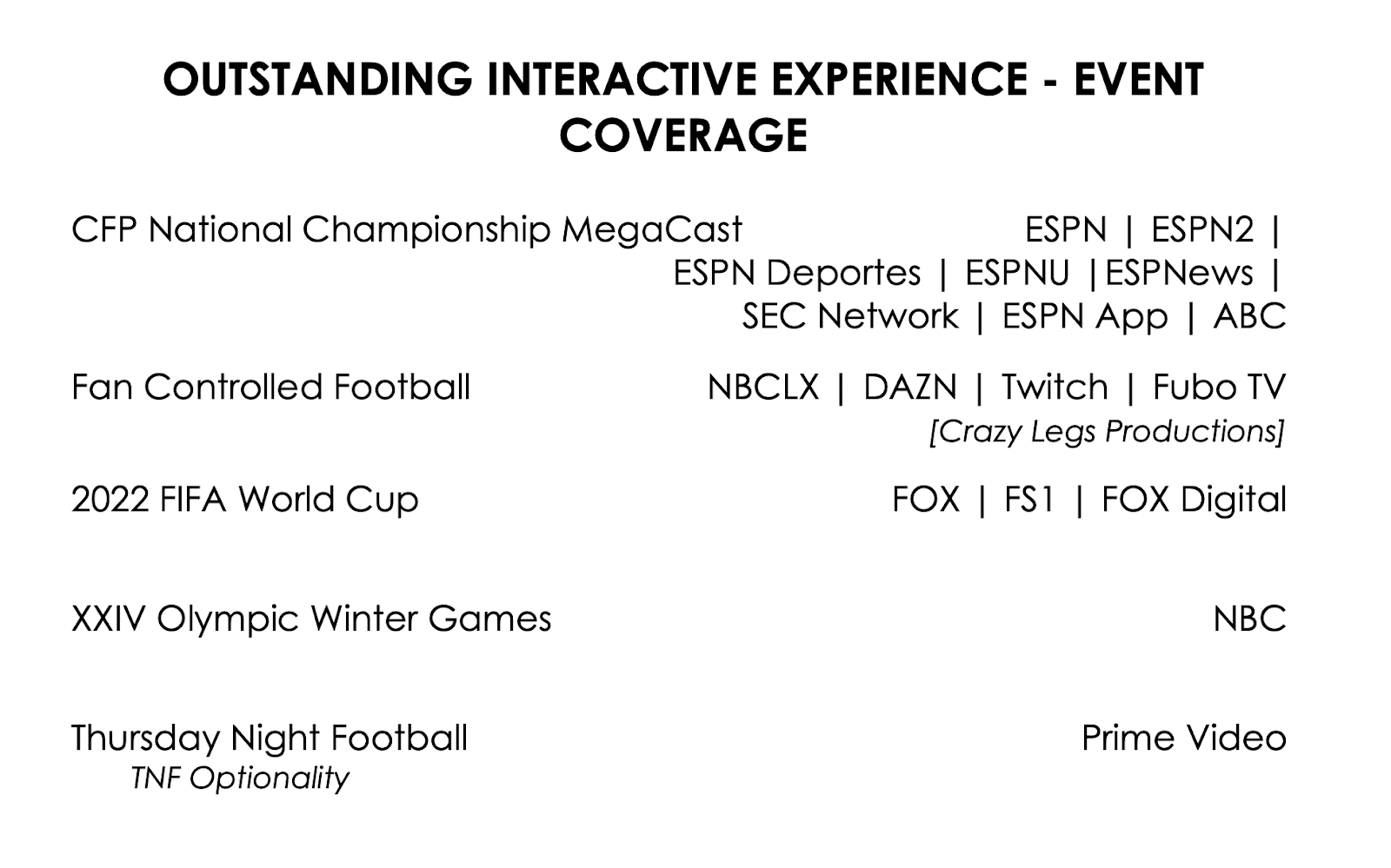 Award season Powered by Tagboard Interactive Tagboard