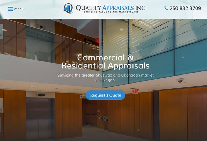 Quality Appraisals Tag Design Co. Vernon, BC