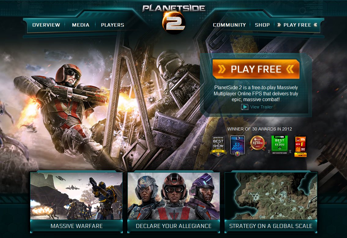 Planetside 2 Goes Live The Ancient Gaming Noob