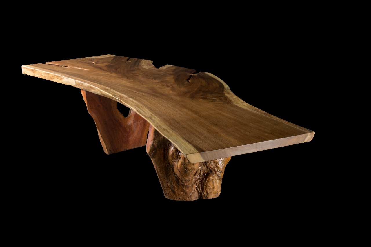 Genuine burmese teak wood table Tagourys House