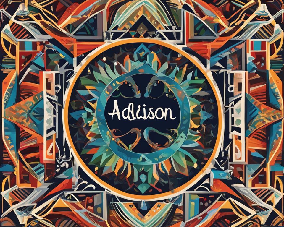 Names Like Addison (List)