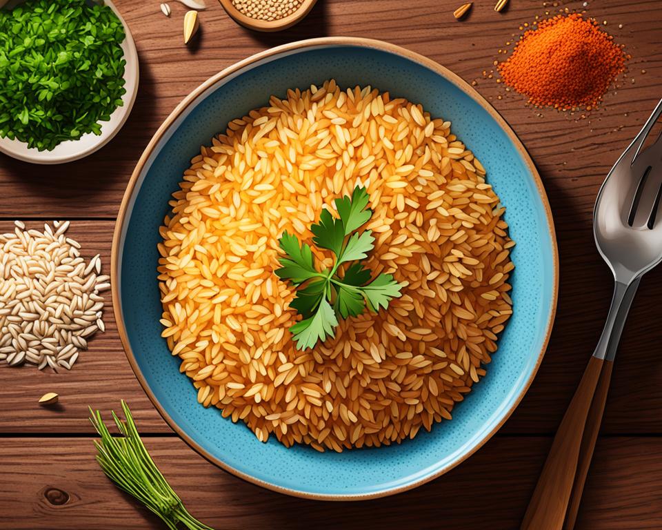 Seasoned Brown Rice (Recipe)