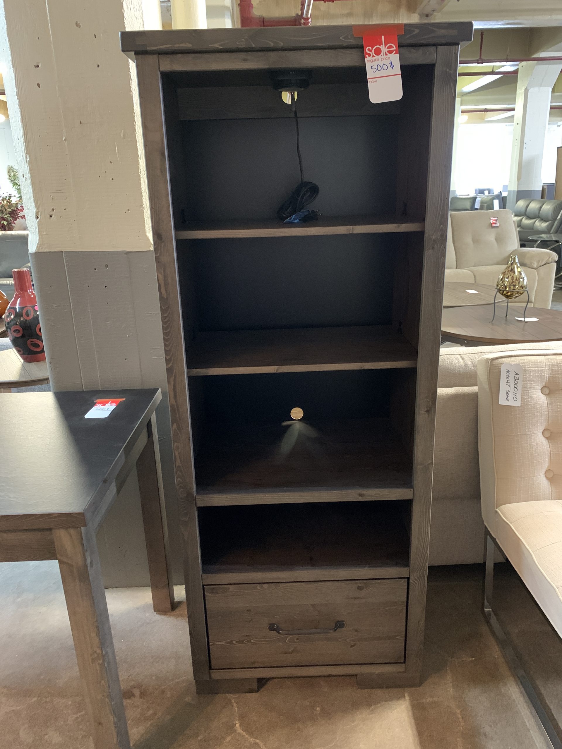 BOOKCASE W/ LIGHT Bookcases, Furniture, Living Room TAG Warehouse