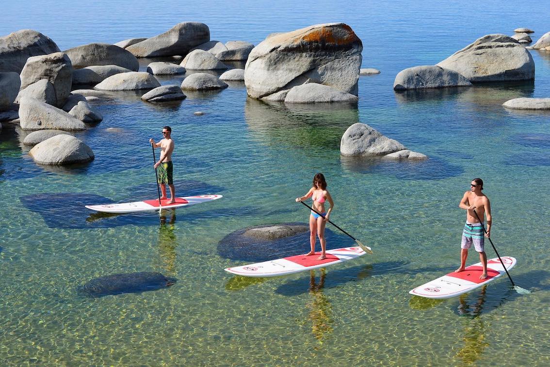 Take a Paddleboard Tour of Lake Tahoe Lake Tahoe