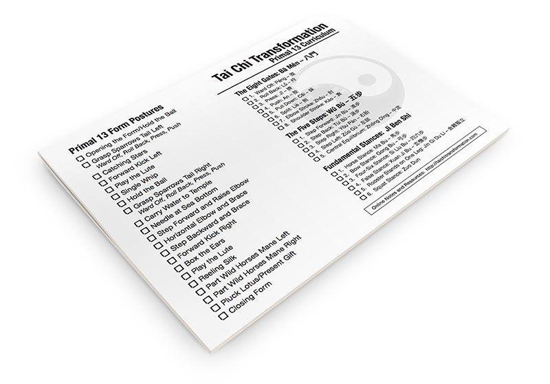 Primal13 Student Guide Tai Chi Transformation