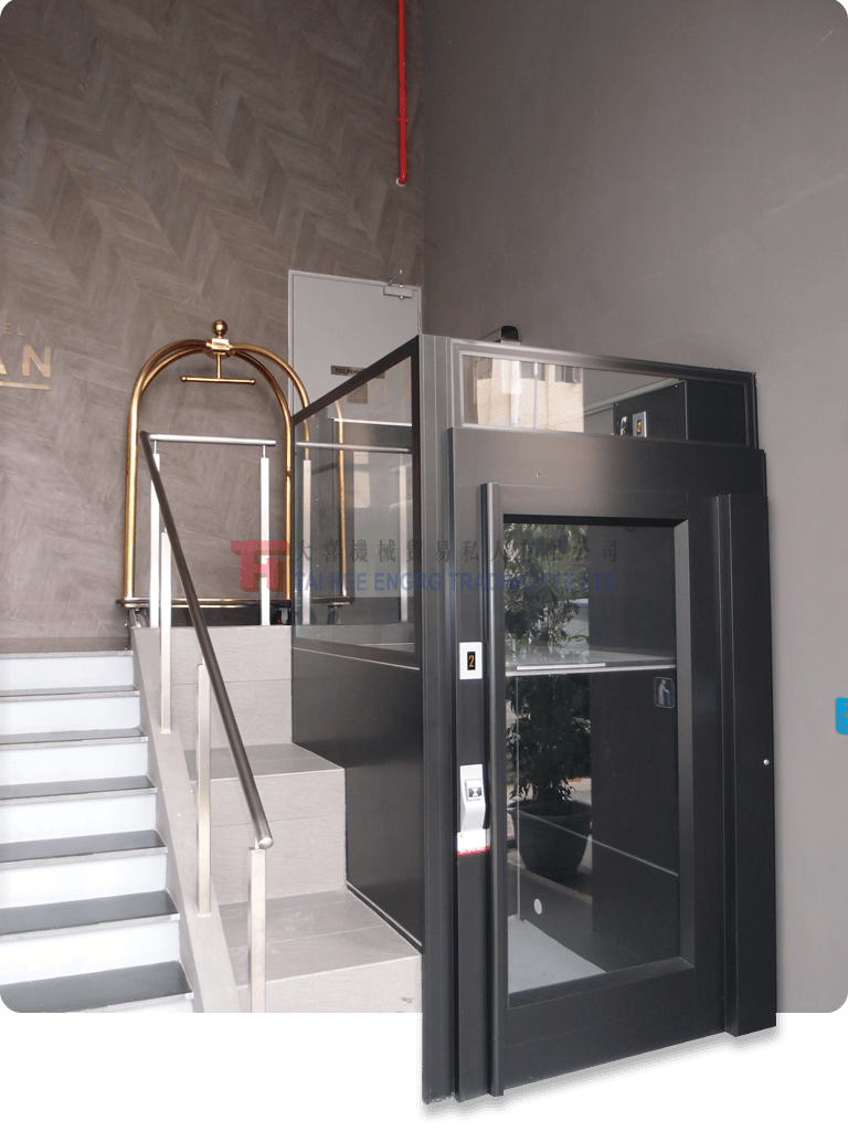 Commercial Wheelchair Stairlift Vertical Public Wheelchair Lift