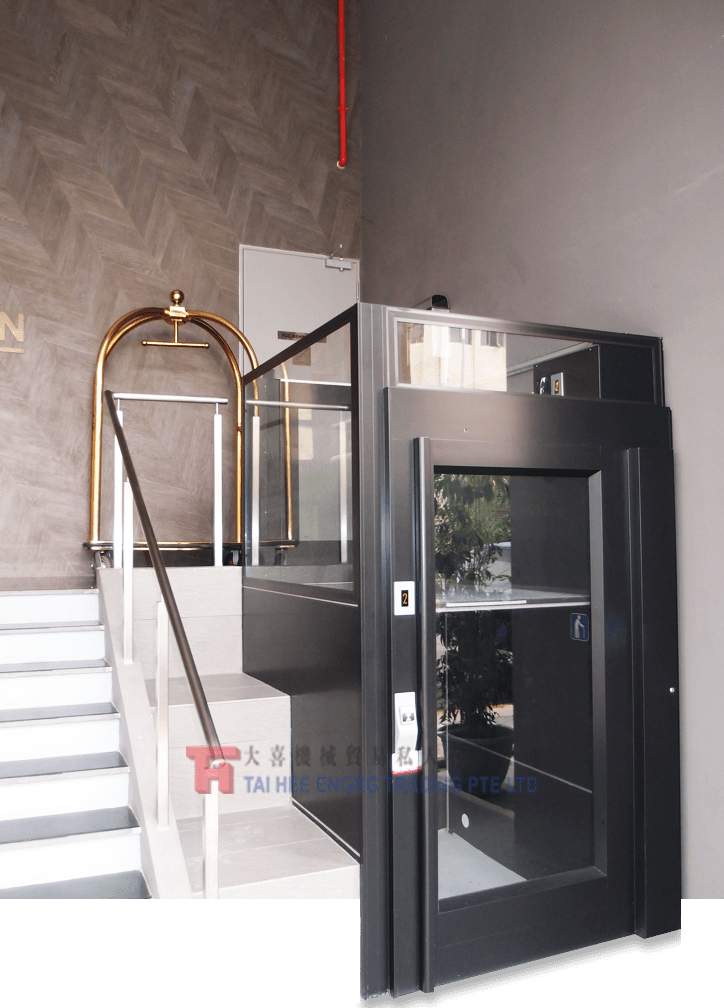 Vertical Wheelchair Lift for Home & Commercial Buildings SG