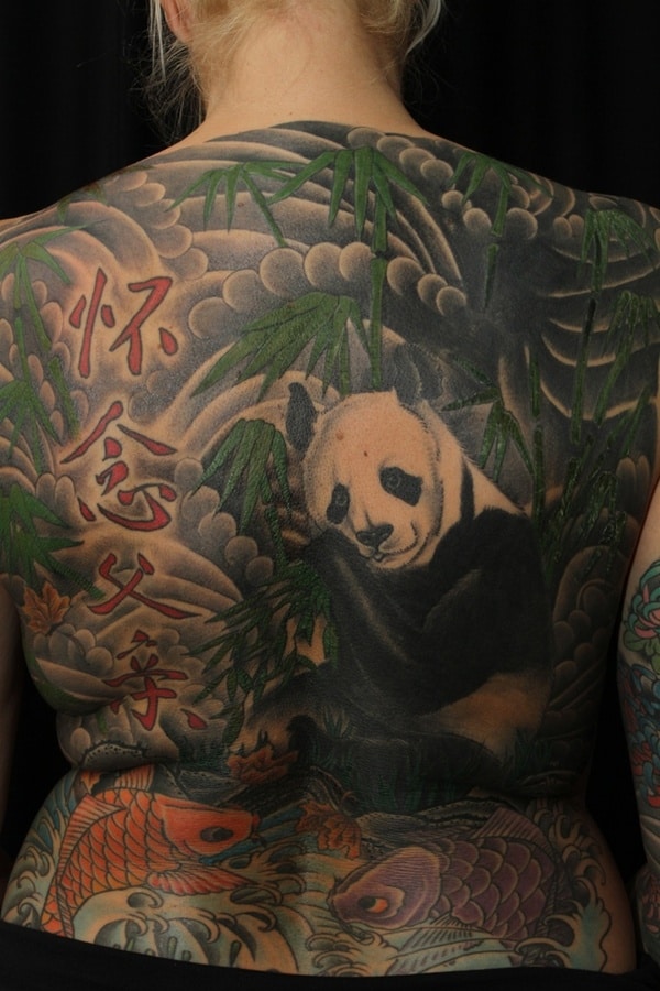 40 Dashing Panda Bear Tattoos and their meaning Page 4 of 4 Tail