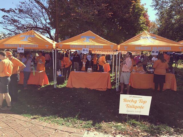 TENNESSEE VOLUNTEERS Tailgate Canopy Pop Up Tent
