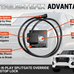 No Splice Plug-N-Play Tailgate Fix - GMC Multipro Chevy Multi-Flex Trucks