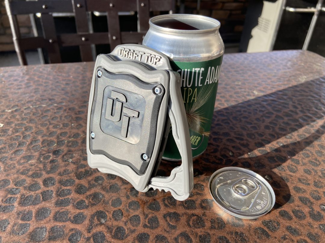 The new draft top can opener usually retails for $29, since it makes opening any can easy and you can even keep the can to craft creative and innovative cocktails and. Now, hold your can steady with one hand, compress the grip on your can opener with the other hand, and rotate it with mild force and pressure. draft top beer can opener Archives Tailgating Challenge