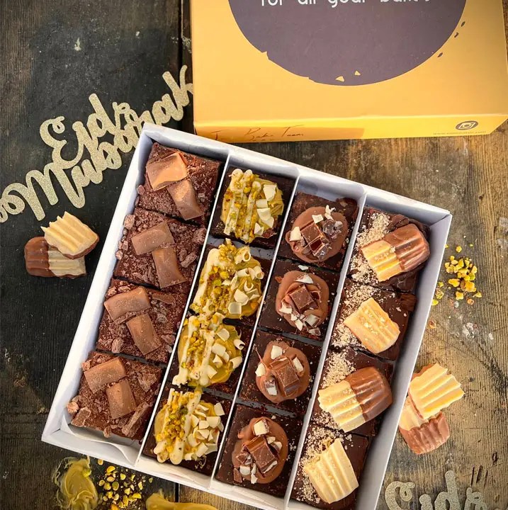 Eid Brownie Delivered To Your Door Across The UK TailorBakes
