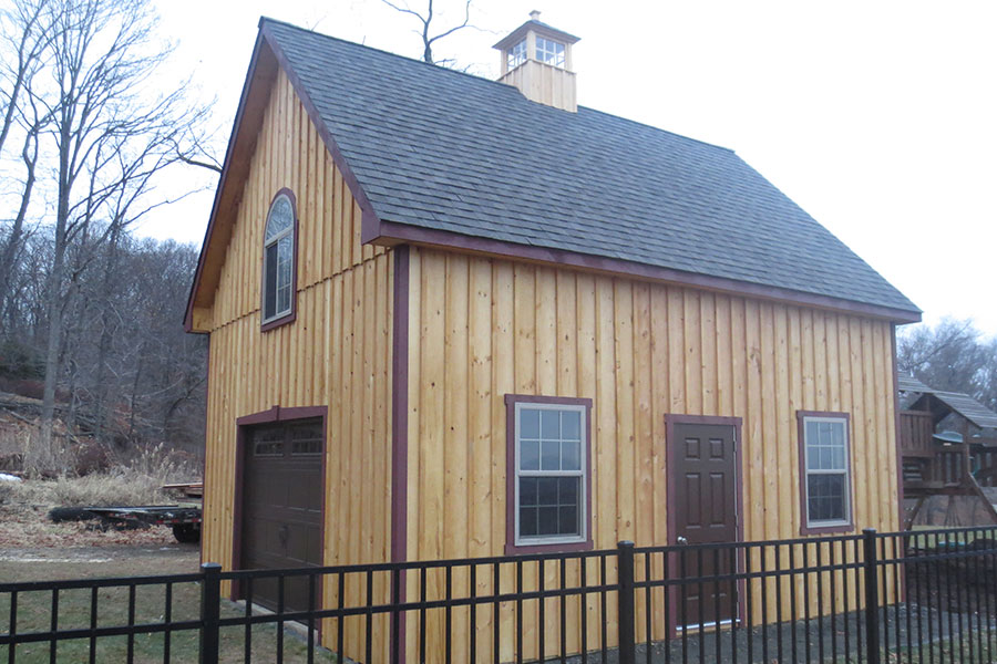 Two Story Garages Amish Garage Builders Tailor Built Structures