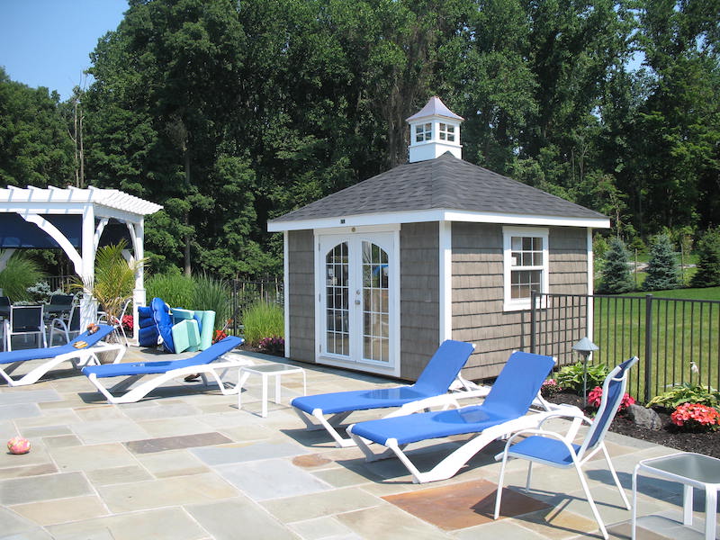 Pool House Designs Amish Pool Houses in NY Tailor Built Structures
