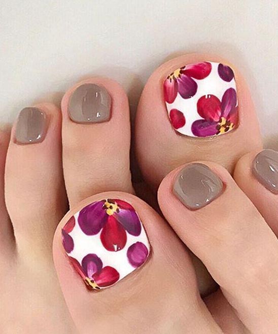 50+ Elegant Toe Nail Designs (2024) TailoringinHindi