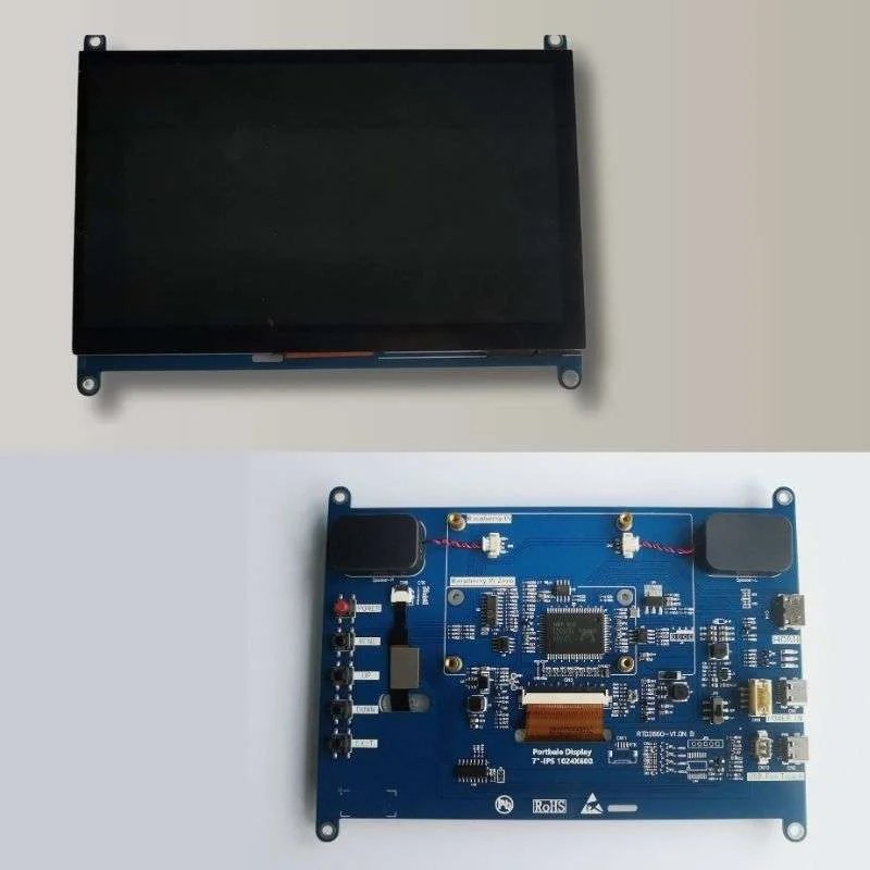 7-inch Raspberry Pi Screen & Display with Touch, 1024x600