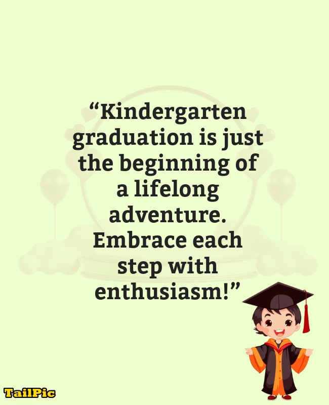 70 Best Graduation Quotes for Kindergarten