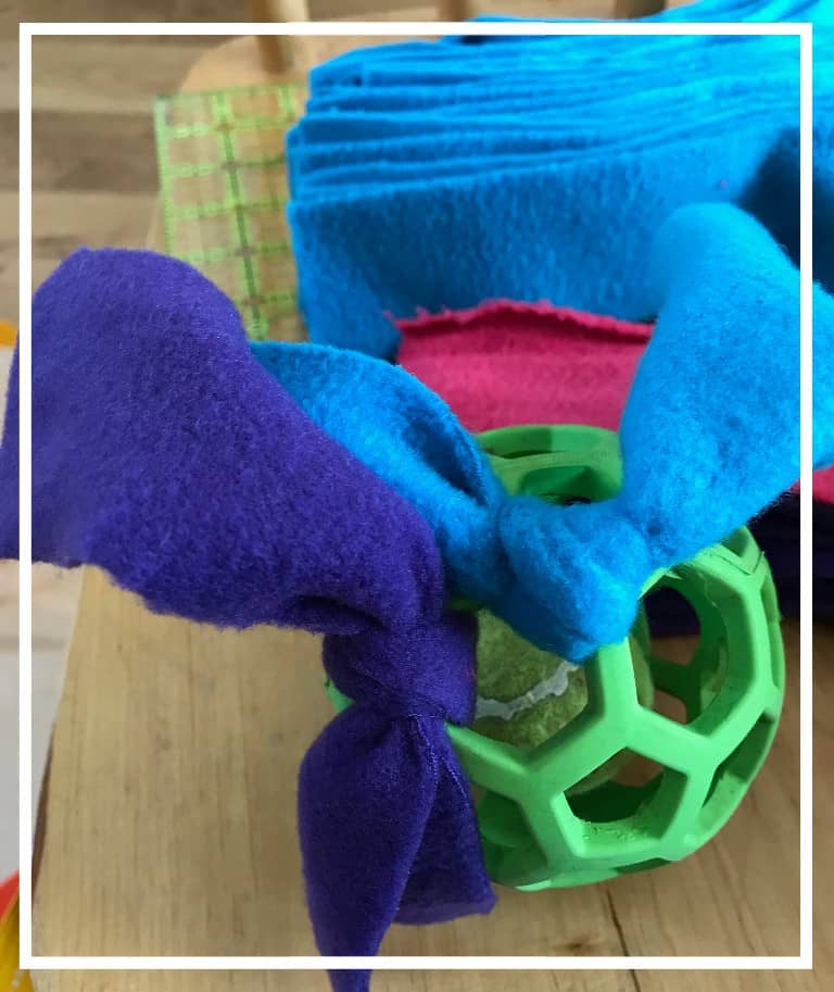How to Make Your Own Snuffle Ball A Snufflemat Alternative Tails We Win