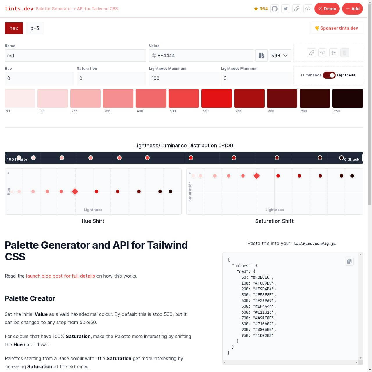 Tailwind Color Generator TailTemplate