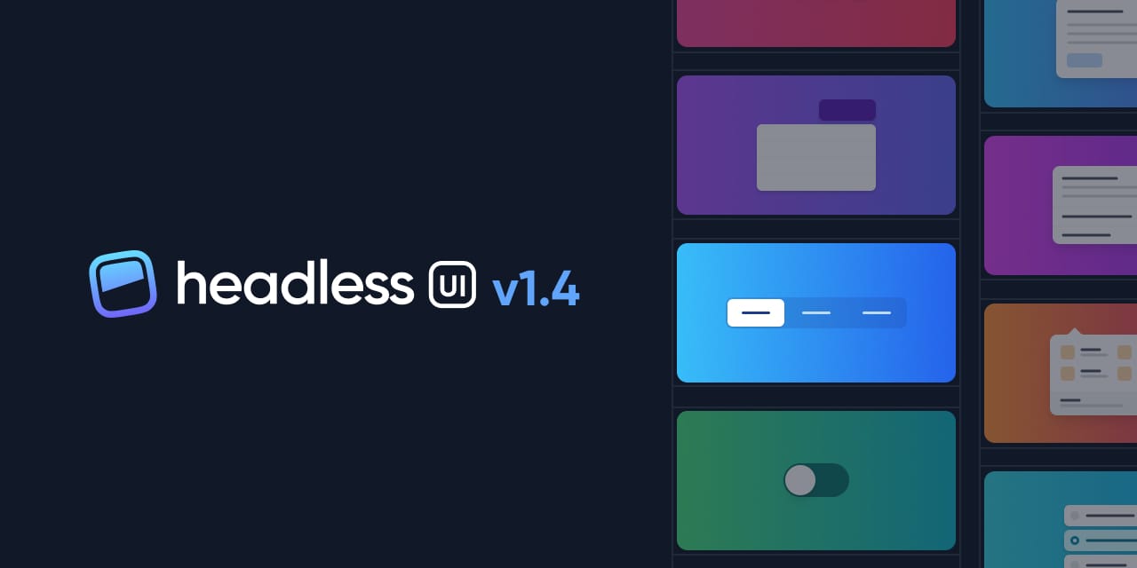 Headless UI v1.4 The One With Tabs Tailwind CSS
