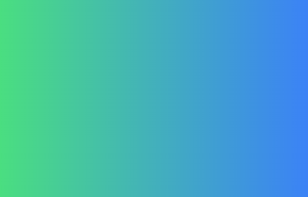 Green and blue gradient Tailwind CSS Example
