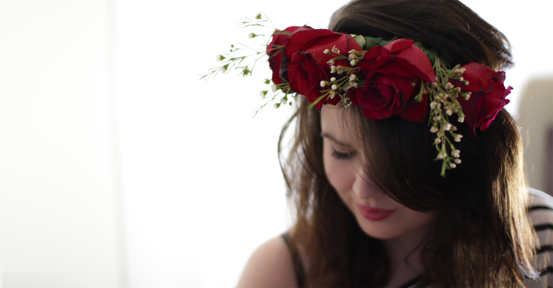 Homemade Flower Crown DIY Tutorial