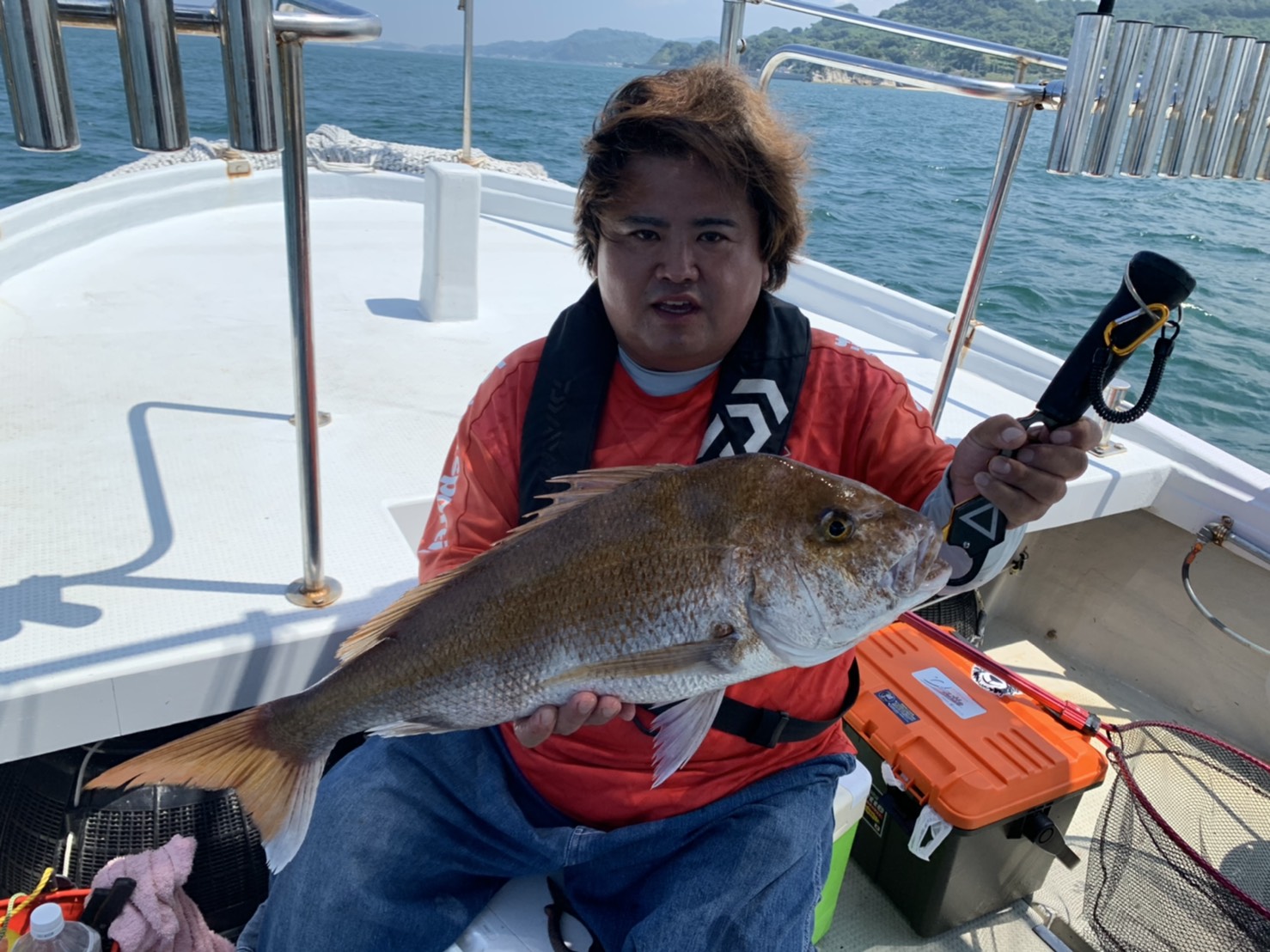 20.9.1釣果｜釣り船で鯛ラバ釣り！愛媛の遊漁船 大盛丸