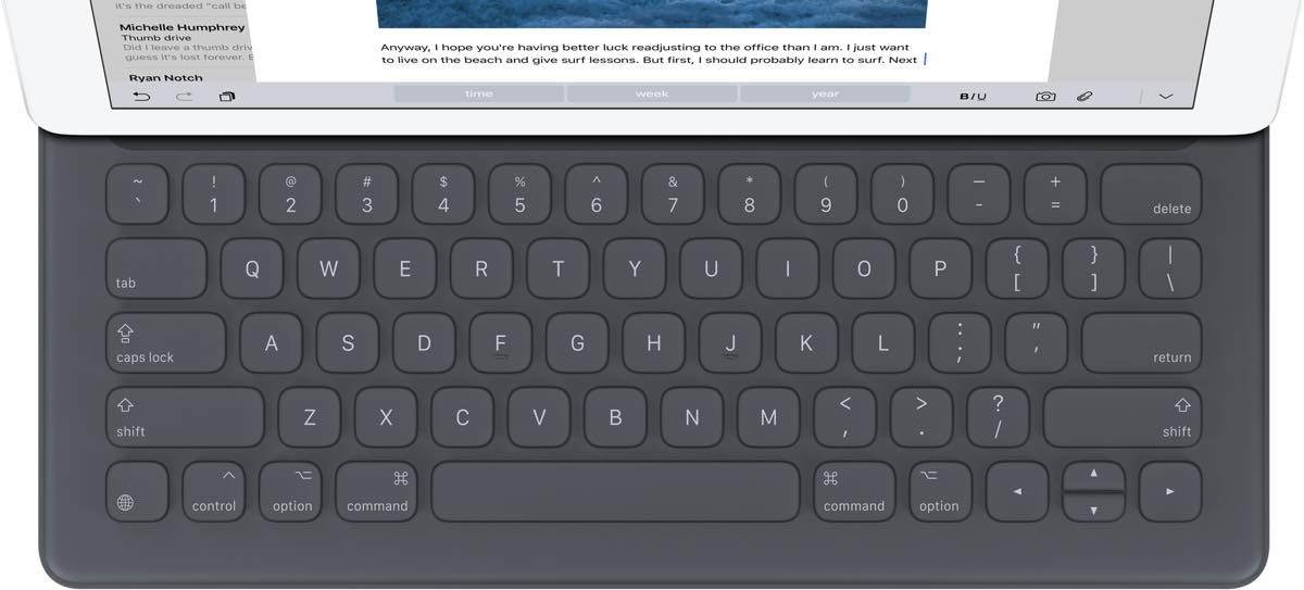｢iPad Pro｣の｢Smart Keyboard｣、発売当初は英語（米国）キーボードのレイアウトのみの提供へ