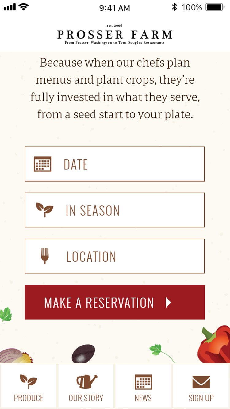 Prosser Farm Tai Terry Design