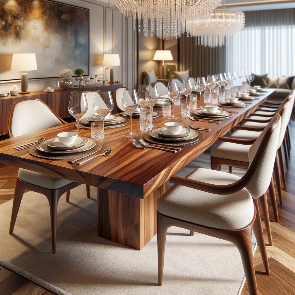 Walnut Dining Room Table Taitlin Studio