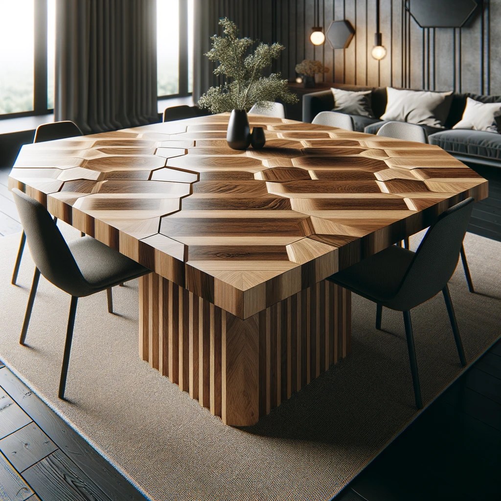 Custom Modern Table Taitlin Studio