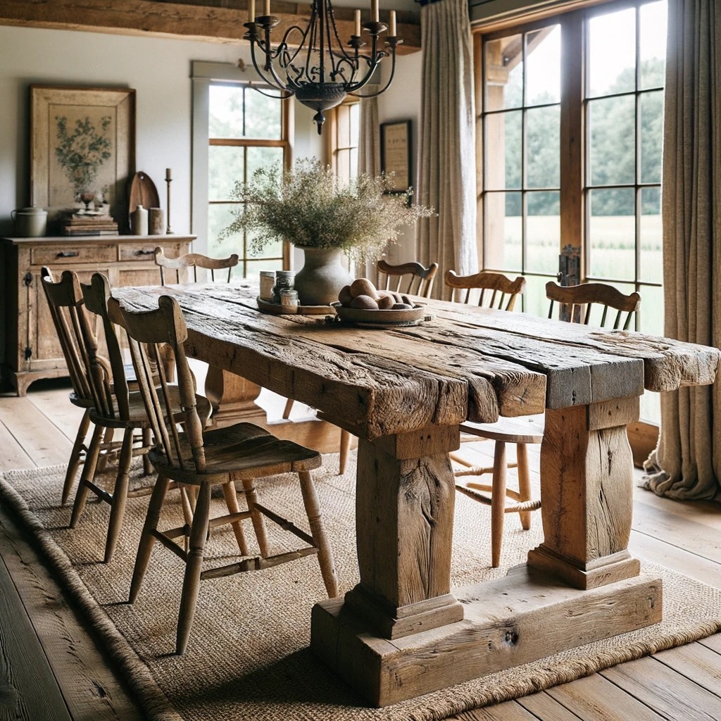 Farmhouse Dining Table Taitlin Studio