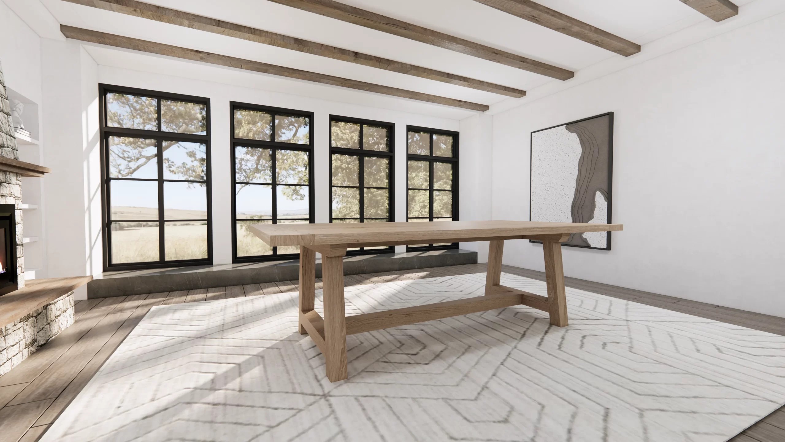 Homestead Dining Table Taitlin Studio