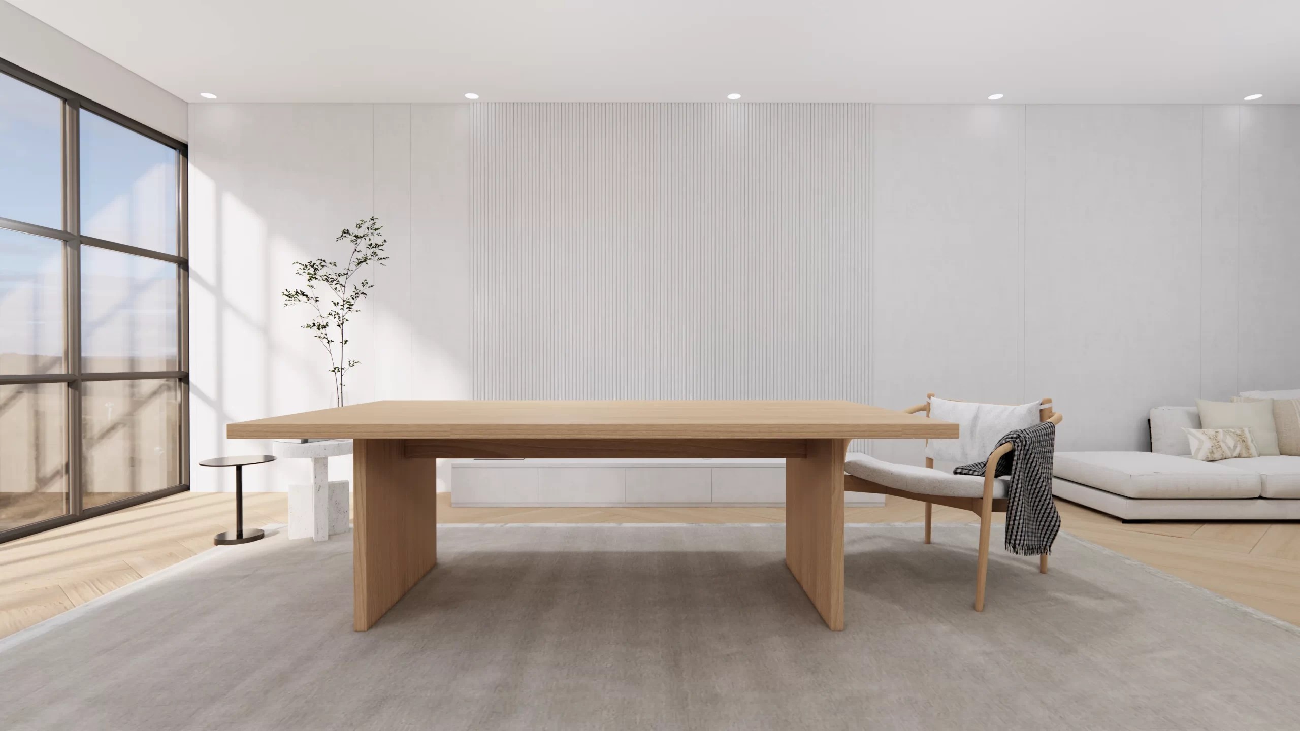 Linear Dining Table Taitlin Studio