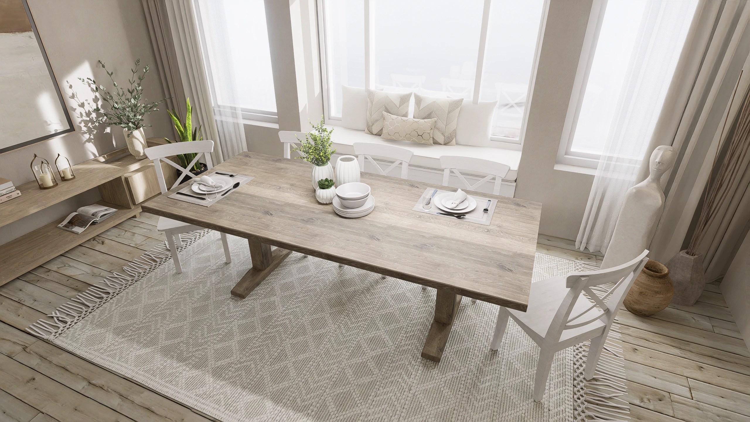 Joist Dining Table Taitlin Studio