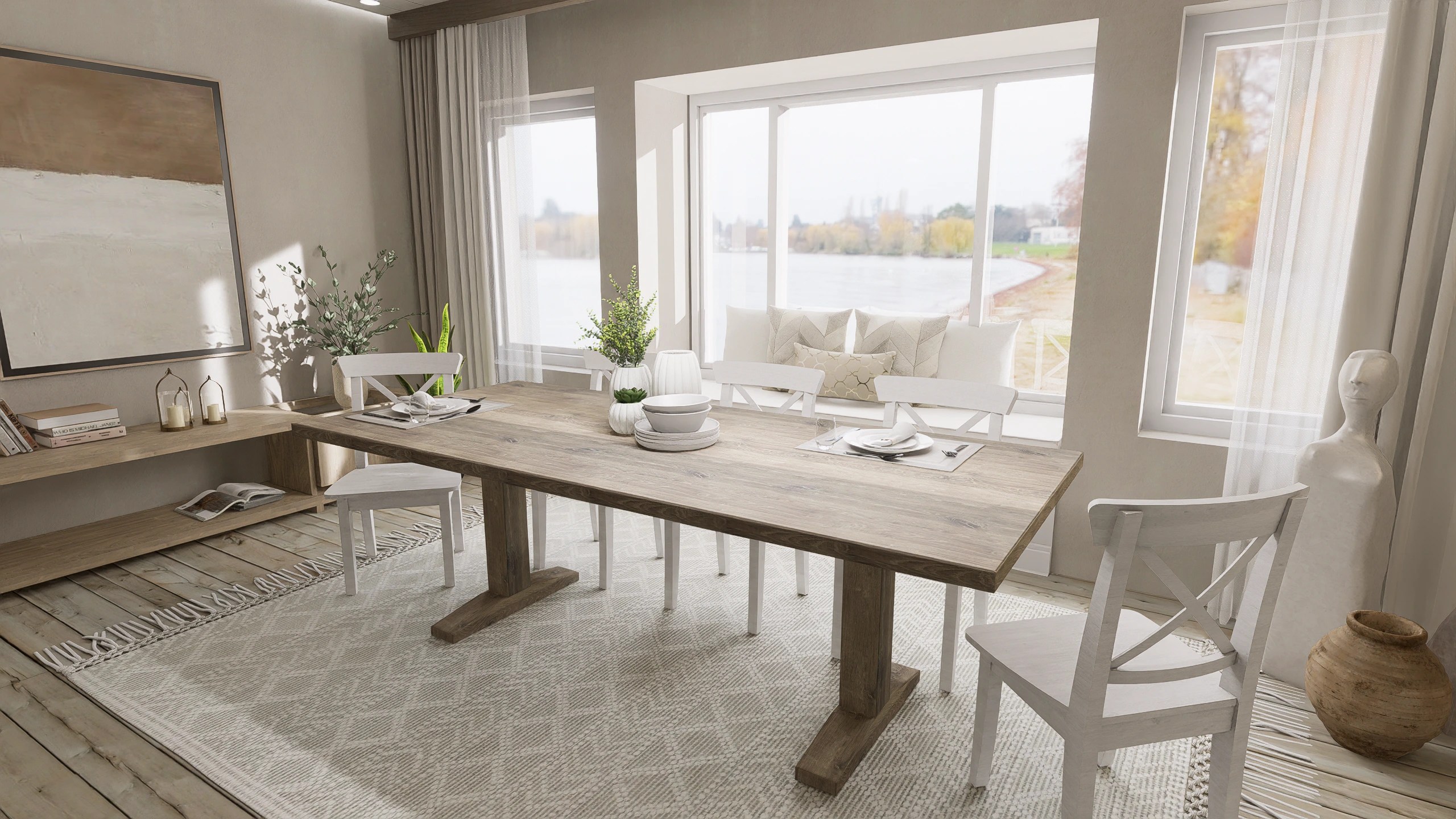 Joist Dining Table Taitlin Studio