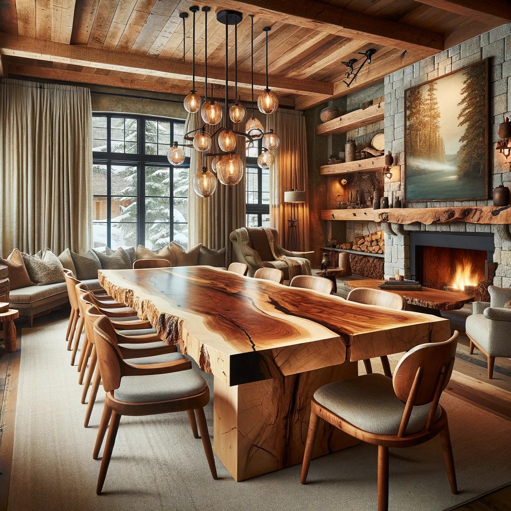 Living Edge Table Taitlin Studio