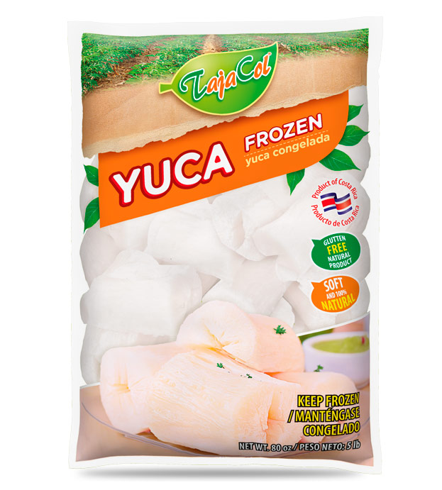 Frozen Yuca TAJACOL Premium Frozen Products