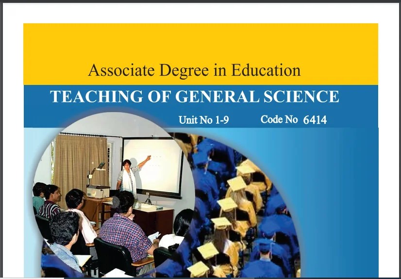 6414/TEACHING OF GENERAL SCIENCE AIOU B.ED Book Download » TAJASSUS