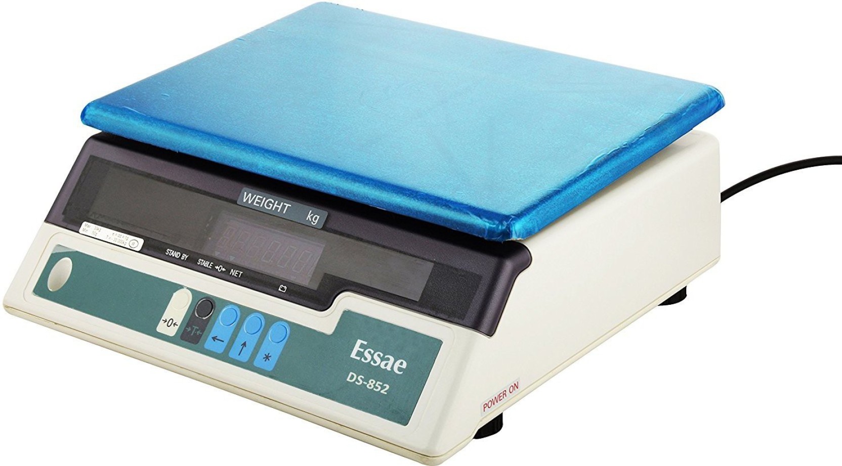 TAJ+ ESSAE DS 852 15Kg0.5g Digital Weighing Scale with VFD Green