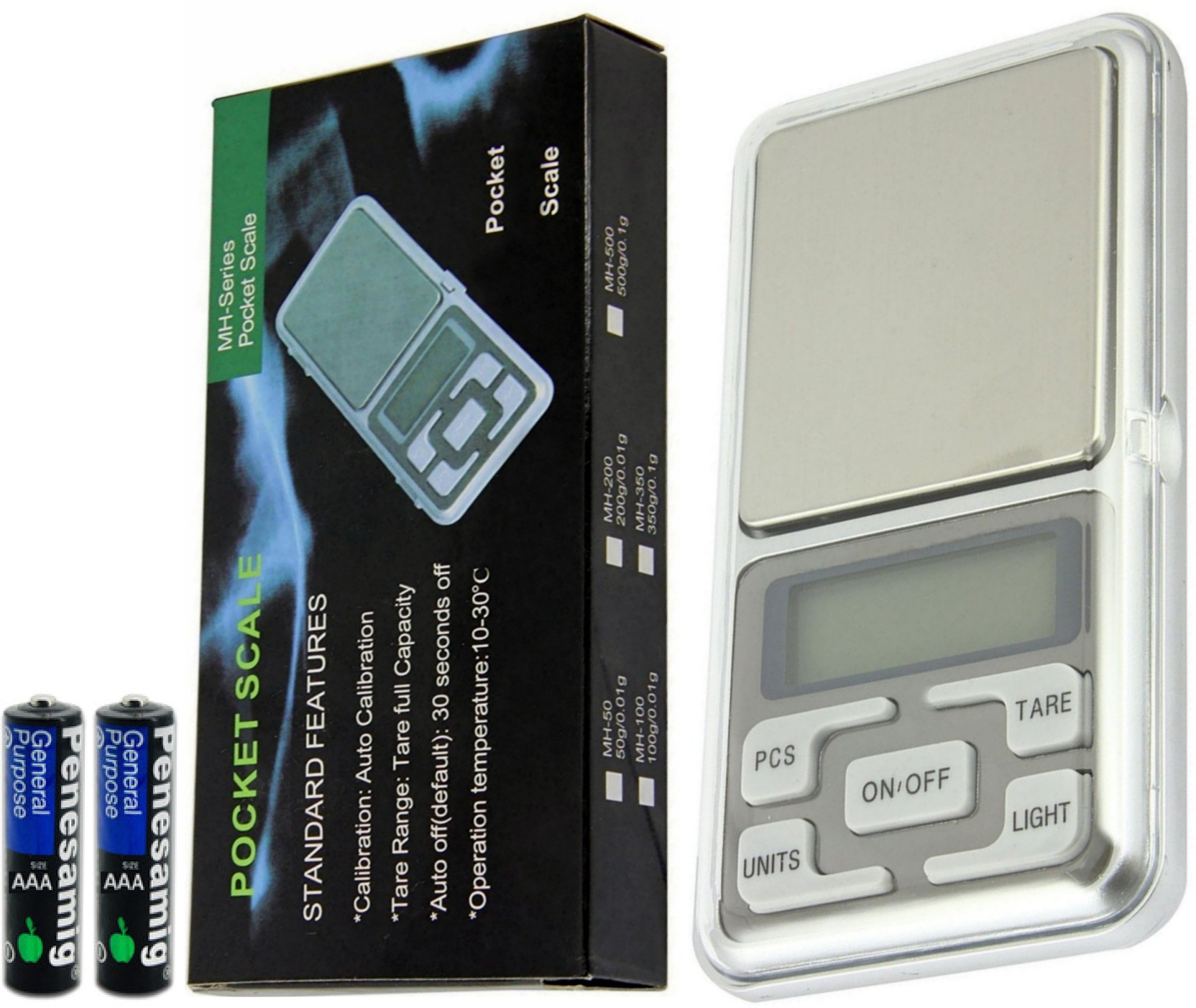TAJ+ 300g0.01g(10mg) Compact Pocket Scale For Domestic Use Model MH