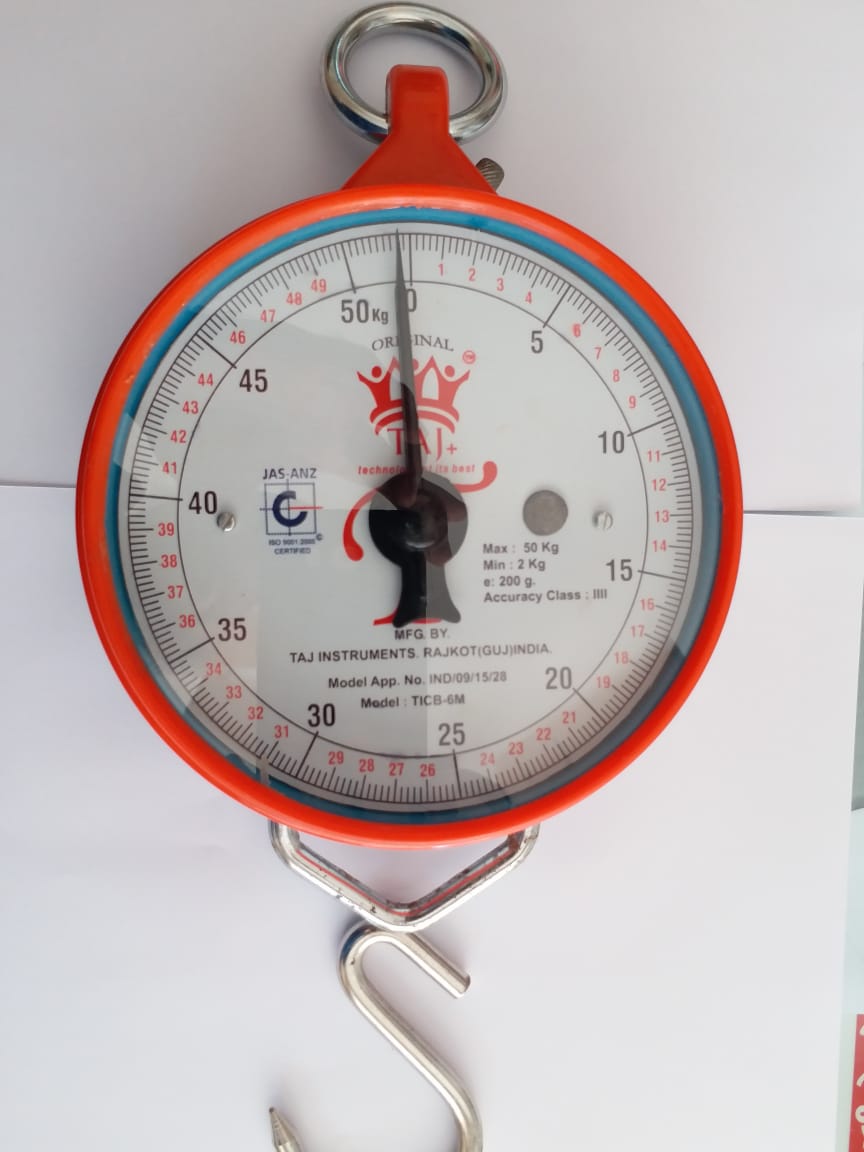 All types of Weighing Scales Taj Instruments